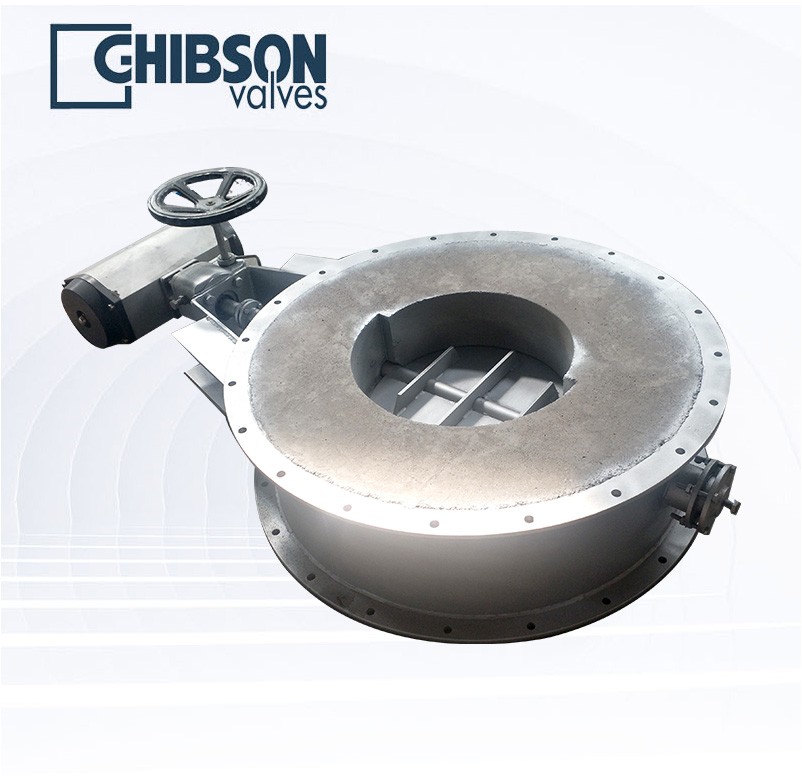 电气动圆形高温烟气蝶阀 电气动圆形高温烟气蝶阀